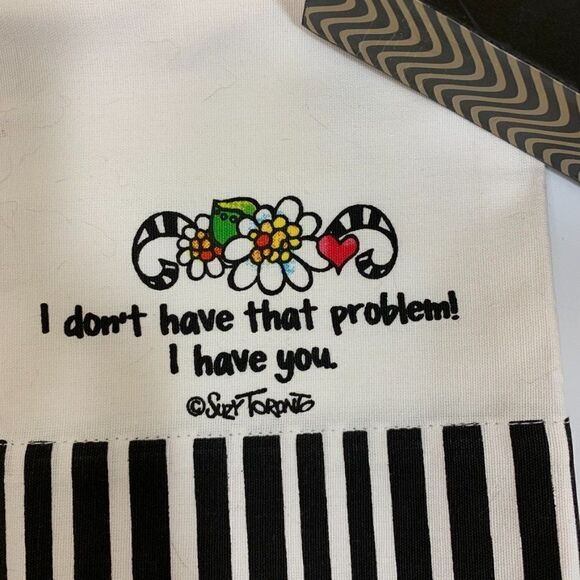 Dish Towel and I Love You to the Fridge and Back Wood Block - Picture 5 of 5